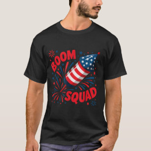 T-shirt Directeur de la sécurité de l'équipe de boom drôle