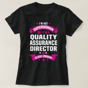 T-shirt Directeur de l'assurance qualité
