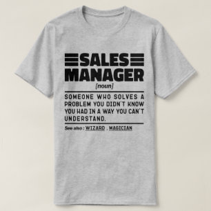 T-shirt Directeur des ventes Noun Magasin Accompagnateur P