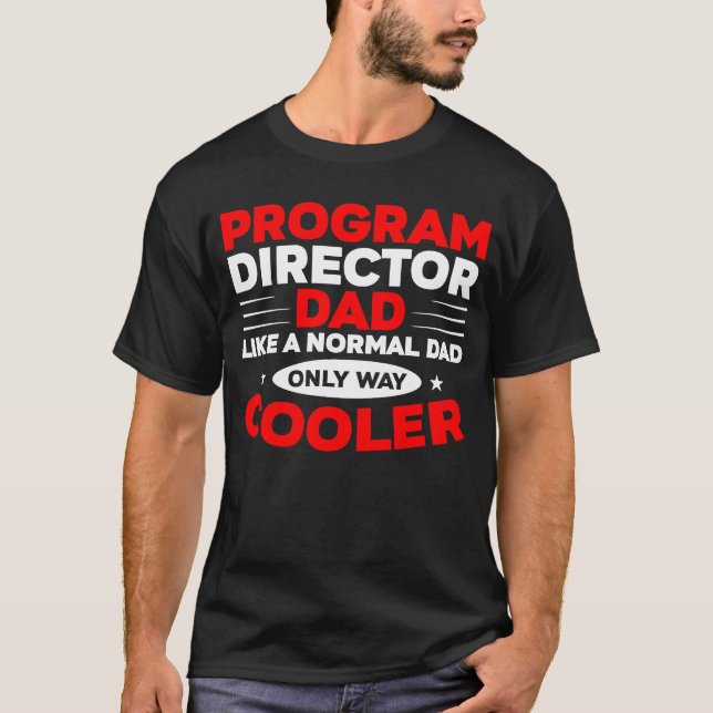 T-shirt Directeur du programme (Devant)