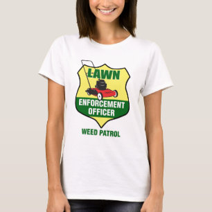 T-shirt Dirigeant d'application de pelouse