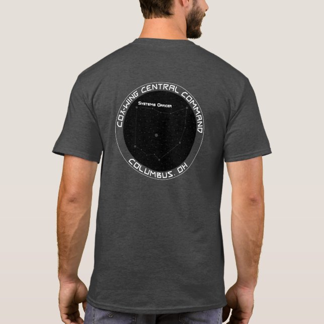 T-shirt Dirigeant de systèmes (Dos)