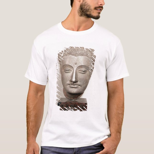T-shirt Dirigez d'une statue du Bouddha, de (Devant)