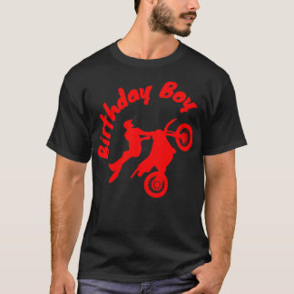 T-shirt Dirt Bike Motocross Rider Anniversaire Boy Extreme