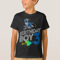 Dirt Bike Rider 3 Ans Motocross 3e Anniversaire