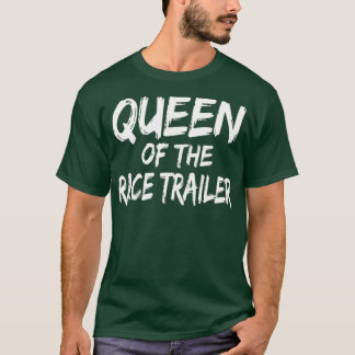 T-shirt Dirt Track Racing Queen Of The Race Trailer