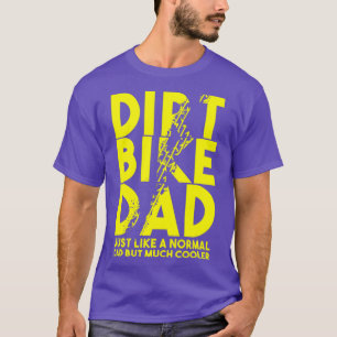 T-shirt Dirt Vélo Dads Motocross Vélo Motorbike