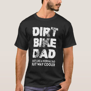 T-shirt Dirt Vélo Papa Motocross équitation Père