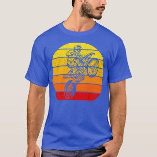 T-shirt Dirt Vélo Rider Motocross Dirt Vélo Retro