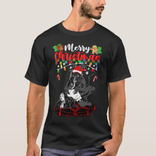 T-shirt Dirty Nun Satan Est Mon Papa Joyeux Noël