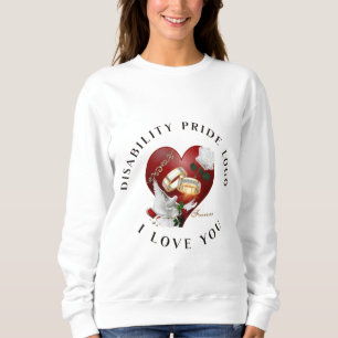 T-Shirt Disability Rights Slogan Awareness Sweatshirt
