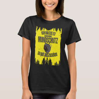 T-shirt Disant Bouche Garde Respirateur Masque Bouche Prov
