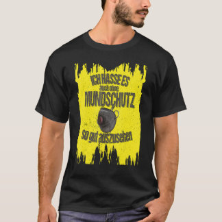 T-shirt Disant Bouche Garde Respirateur Masque Bouche Prov