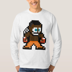 T-shirt disc-jockey à 8 bits