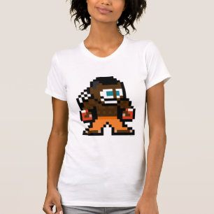 T-shirt disc-jockey à 8 bits