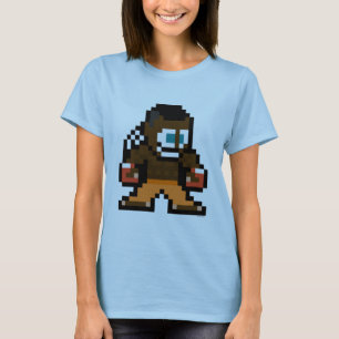 T-shirt disc-jockey à 8 bits