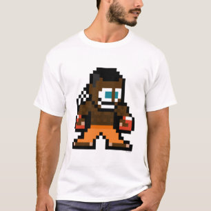 T-shirt disc-jockey à 8 bits