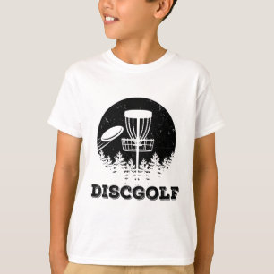 T-shirt Discgolf Ultimate Frisbee Lancez-Le Dans Le Sket D