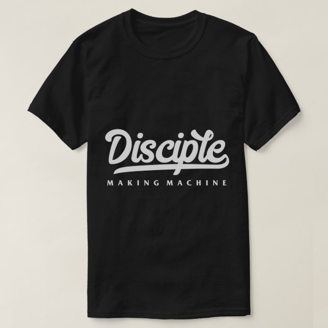 T-shirt Disciple Faisant de la foi machine basé sur Jésus  (Design devant)