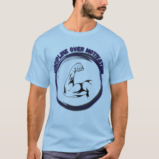 T-shirt Discipline sur la motivation Gym Tee