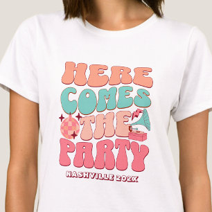 T-shirt Disco Bachelorette Party Super Retro 80's 70's