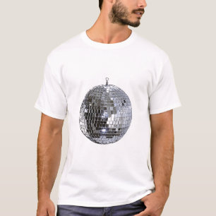 T-shirt Disco Ball 2 en argent