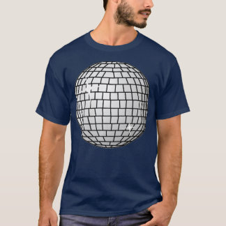 T-shirt Disco Ball 80s Dance Music Club Premium