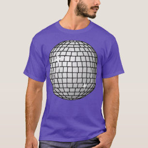 T-shirt Disco Ball 80s Theme Dance Party Premium