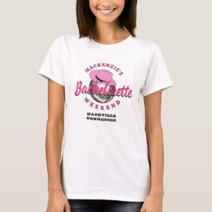 T-shirt Disco Cowgirl Bachelorette Week-end