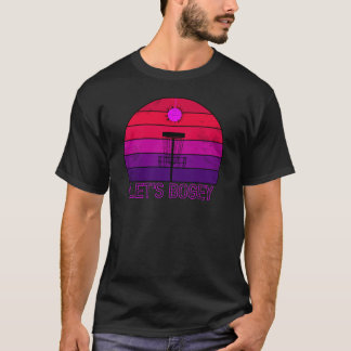 T-shirt Disco Disk Golf Let's Bogey