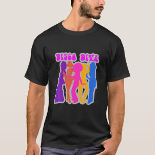 T-shirt Disco Diva Disco Tenue Disco Femme Disco Costume F
