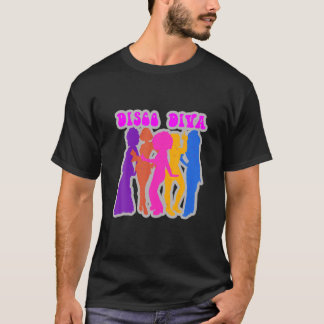 T-shirt Disco Diva Disco Tenue Disco Femme Disco Costume F