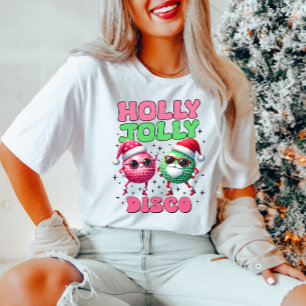 T-shirt Disco Noël super rétro