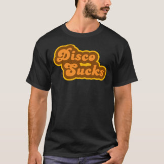 T-shirt Disco Sucks - les années 70 rétro - Logo Essential