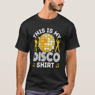 T-shirt Disco Tenue Femmes Hommes, les années 70 & 80s Cos