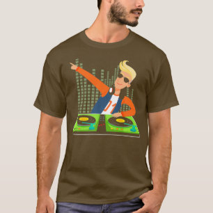 T-shirt Discothèque cool DJ's Remix Club Mix Musique DJ Da