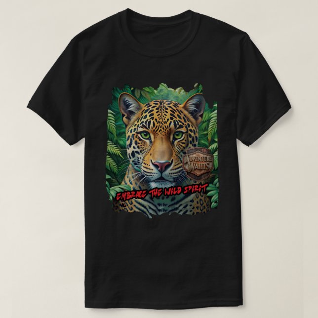 T-shirt Discover the untamed beauty within. (Design devant)