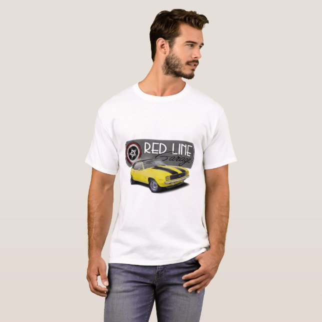 T-shirt Discriminez financièrement à l'encontre du garage (Devant entier)