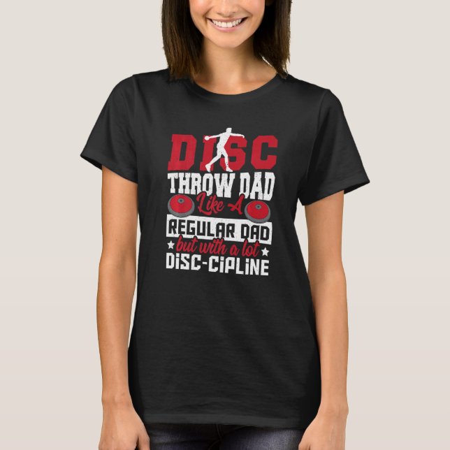 T-shirt Discus Track Et Field Discus Athlete Discus Thon (Devant)