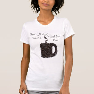 T-shirt Discussions sur le café