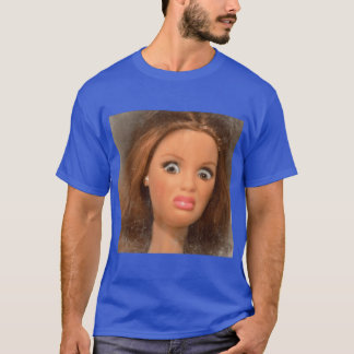 T-shirt Disgusting Doll face