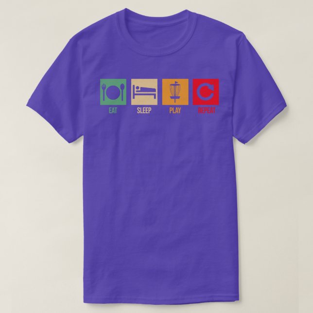 T-shirt Disk Golf (Design devant)