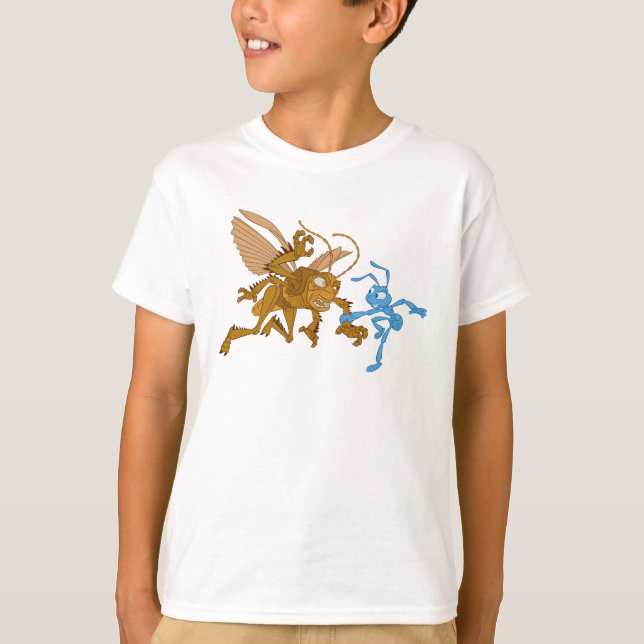 T-shirt Disney A Bug's Life Flik and Hopper (Devant)
