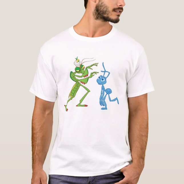 T-shirt Disney A Bug's Life Flik and Manny (Devant)
