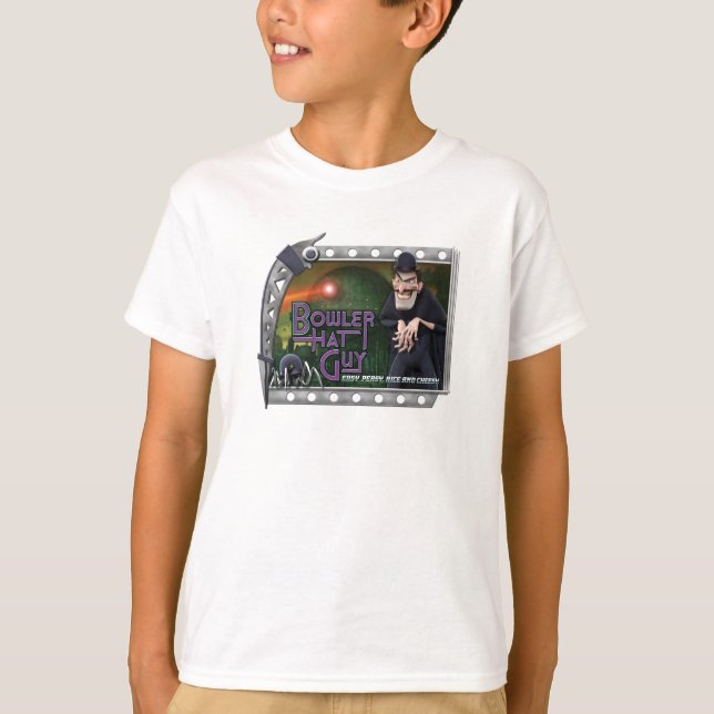 T-shirt Disney Bowler Casquette Guy Dans Le Cadre D'Effrac (Devant)