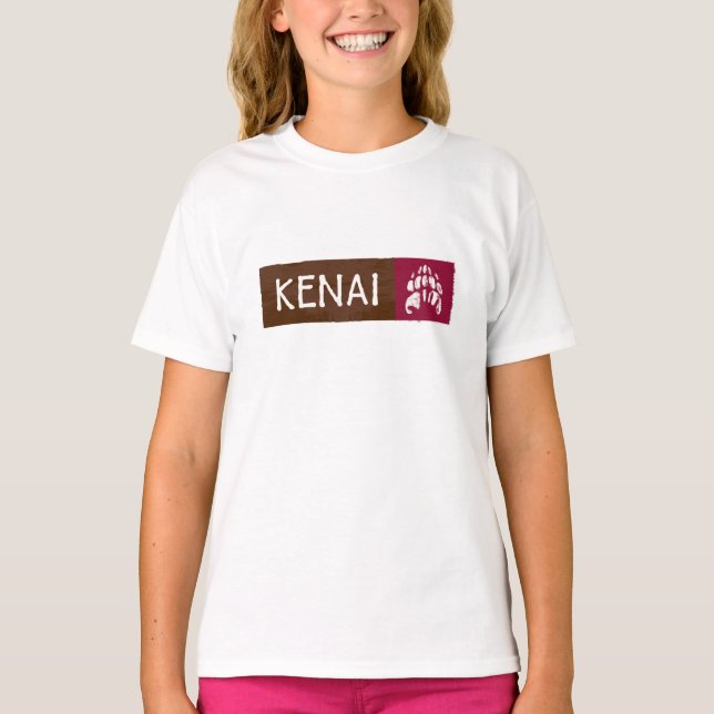 T-shirt Disney Brother Bear Kenai Design (Devant)