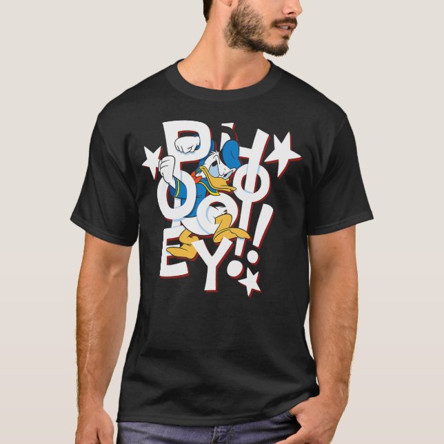 T-shirt Disney Donald Duck Phooey (Devant)