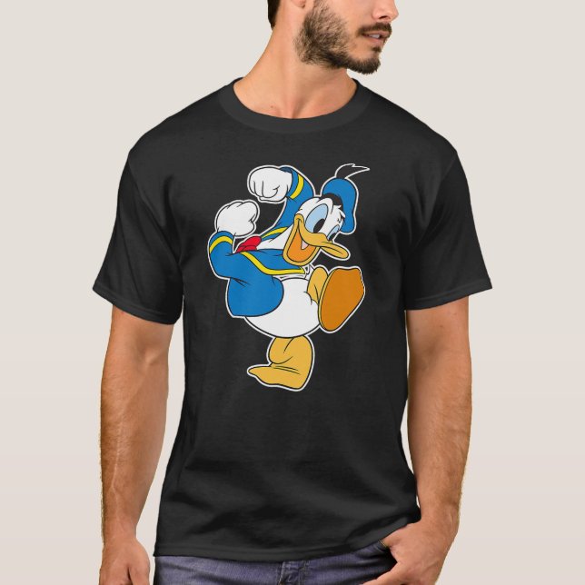 T-shirt Disney Donald Duck Ready To Go (Devant)