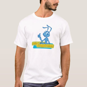 T-shirt Disney, "ingénieur en chef", un fou de bugs