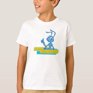 T-shirt Disney, "ingénieur en chef", un fou de bugs